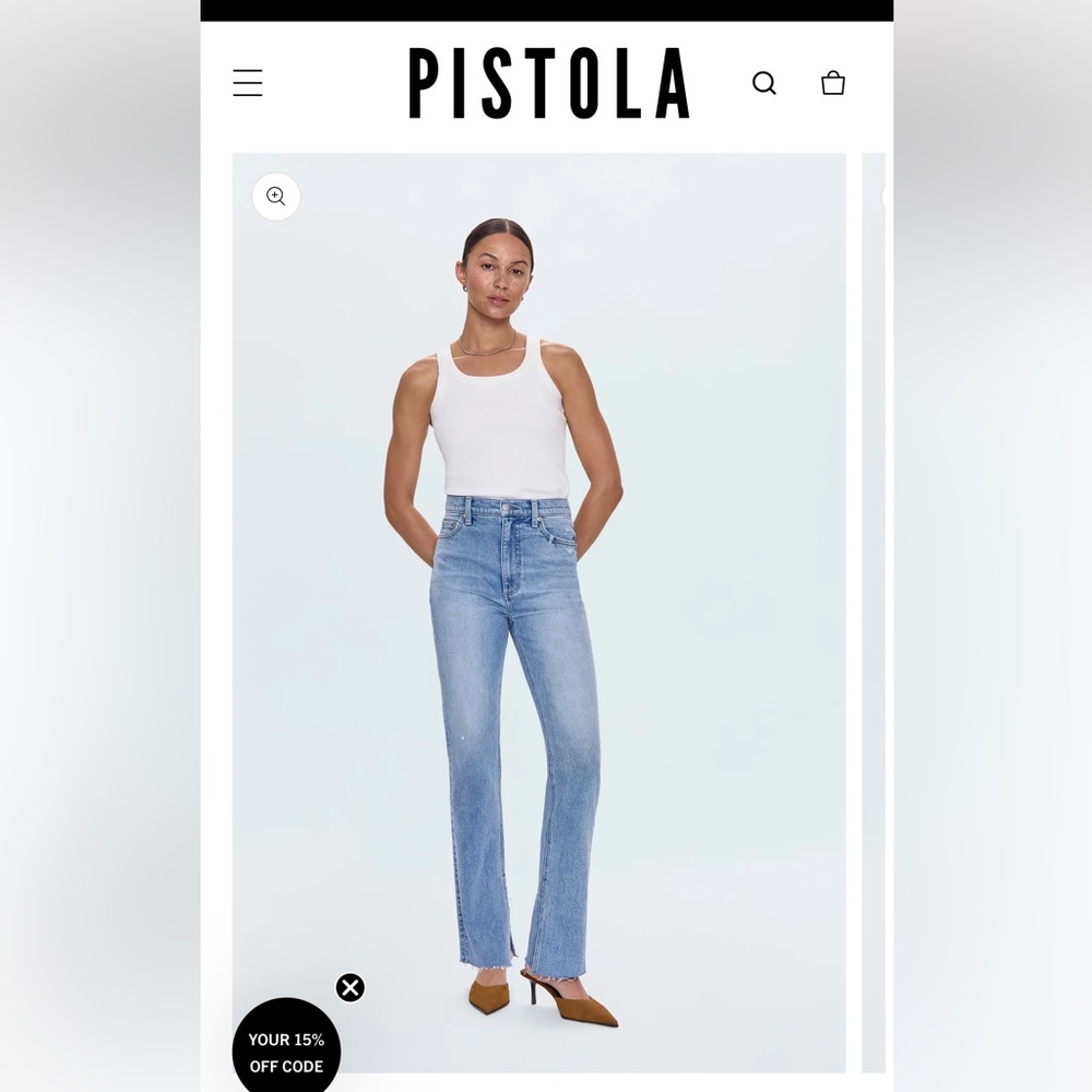 Pistola bootcut size 27